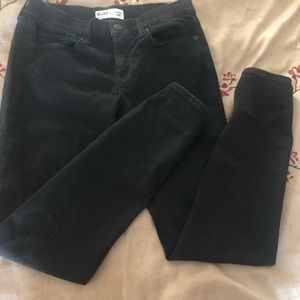 mudd black skinny low rise